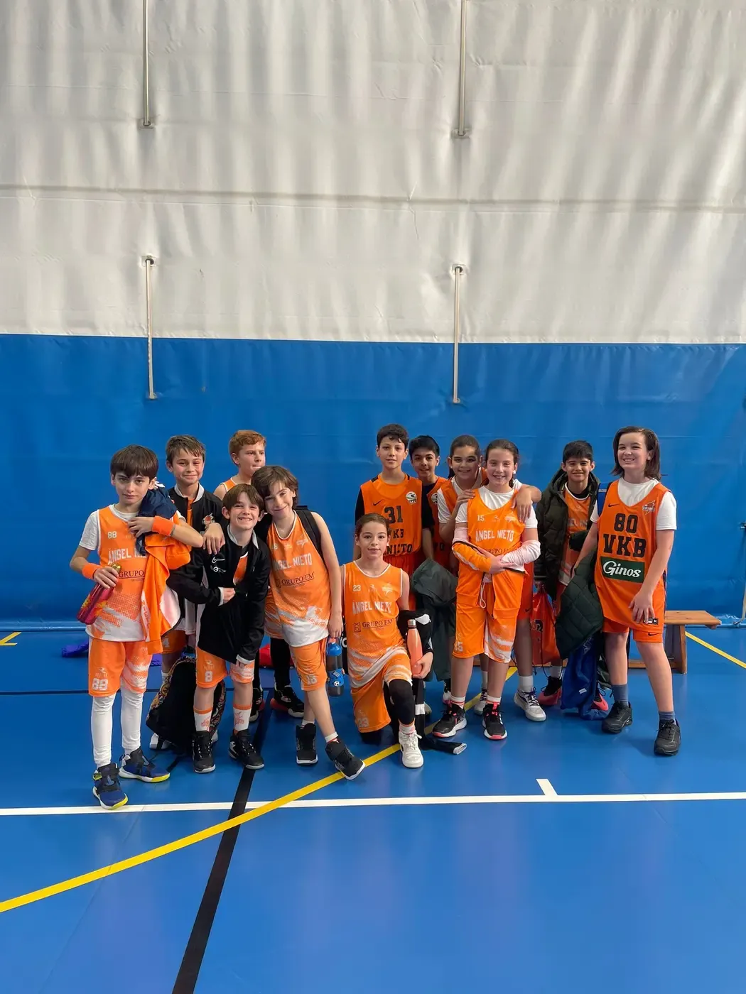 Equipo Alevín del CEIP Ángel Nieto
