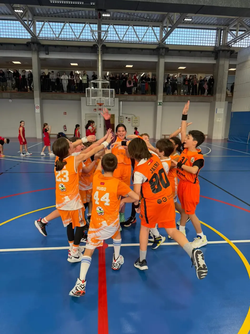 Final de partido alevín