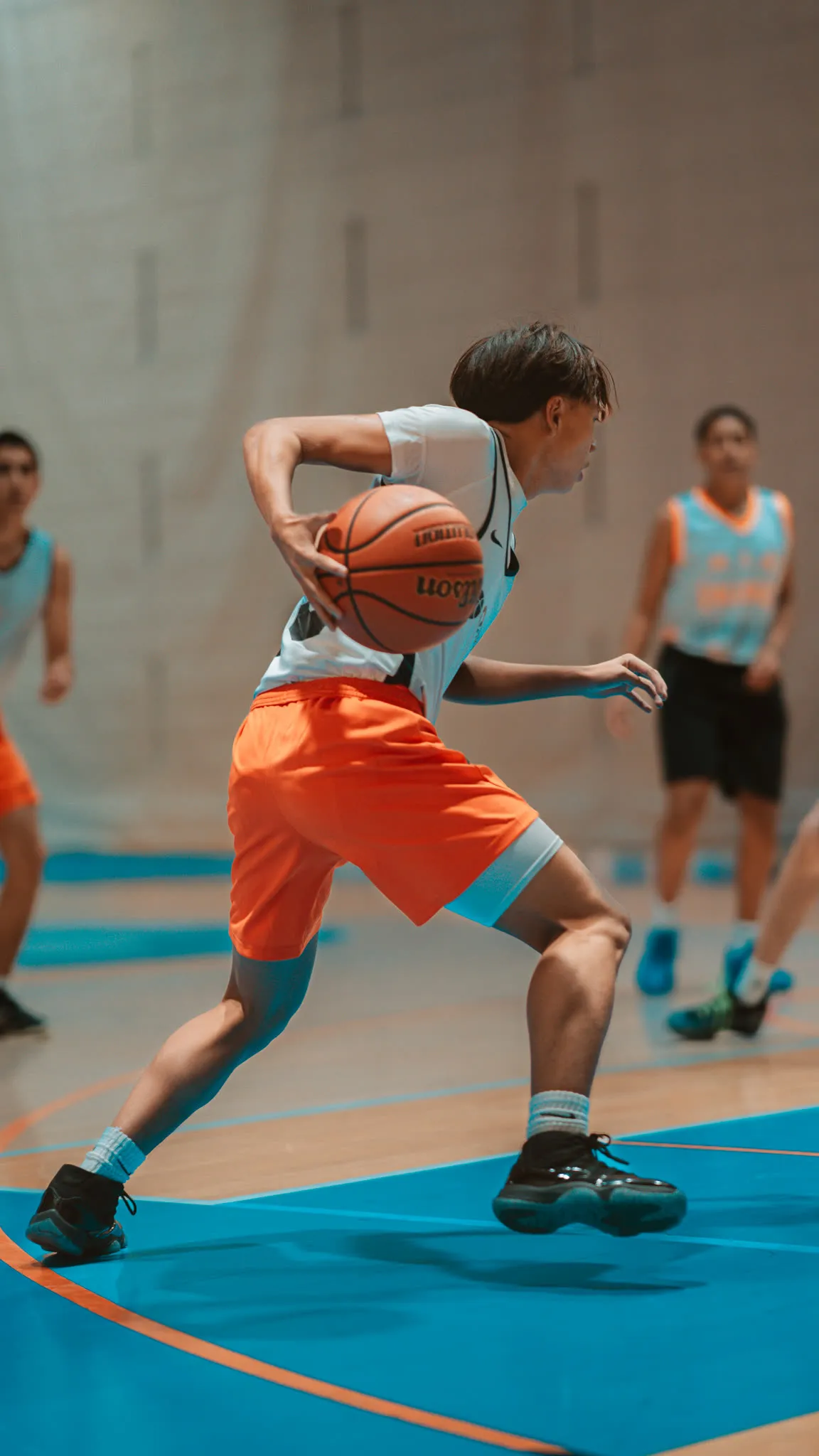 Jugador en acción durante un partido