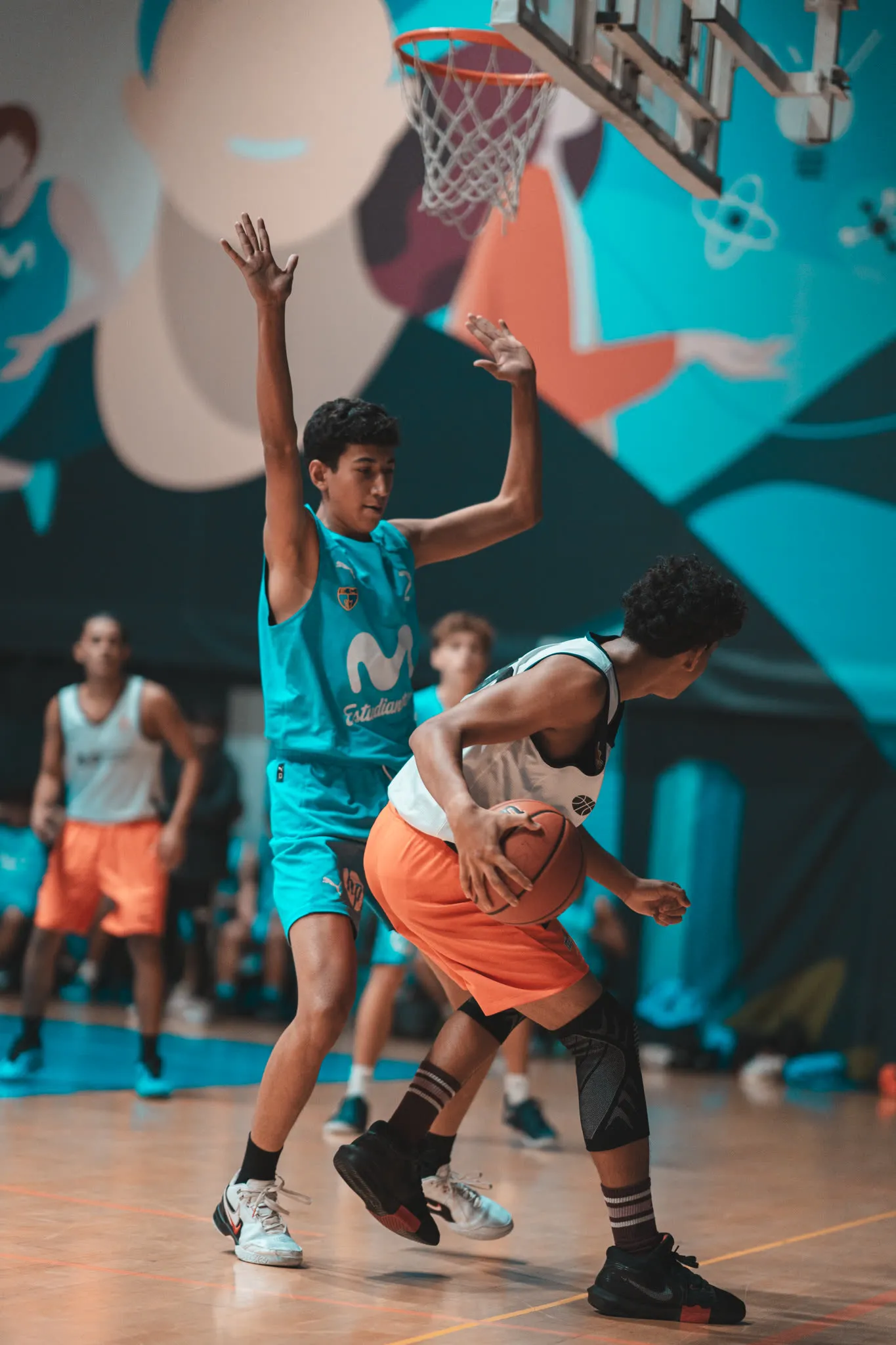Celebración del equipo tras un partido