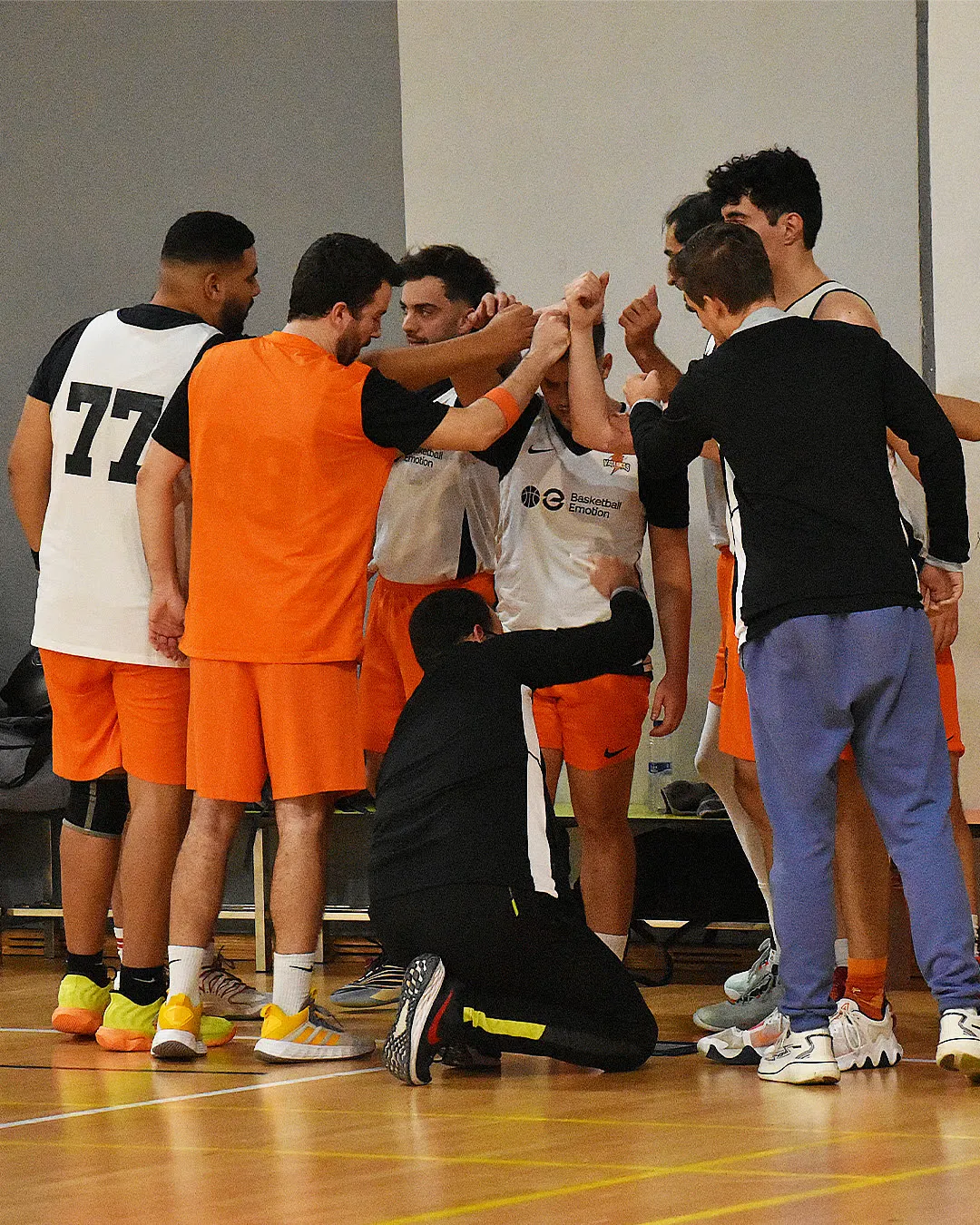 Equipo Senior Masculino de Vallekas Basket